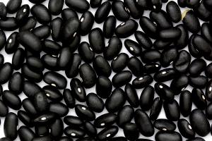 1 Oz Black Turtle Soup Beans (Mature Seeds, with Salt, Cooked, Boiled)