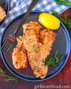 1 Oz Boneless Fried Floured or Breaded Cod