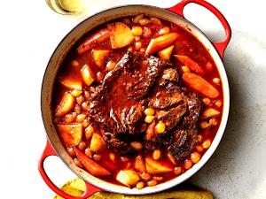 1 Oz Boneless (yield After Cooking) Braised or Boiled Beef Pot Roast