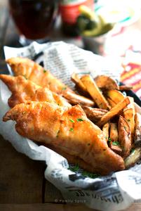 1 Oz Boneless (yield After Cooking) Fried Battered Haddock