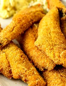 1 Oz Boneless (yield After Cooking) Fried Floured or Breaded Whiting