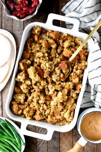 1 Oz Bread Stuffing Made with Egg