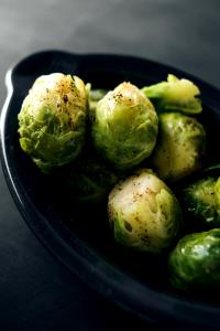 1 Oz Brussels Sprouts (with Salt, Frozen, Drained, Cooked, Boiled)