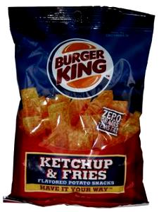 1 Oz Burger King Ketchup & Fries