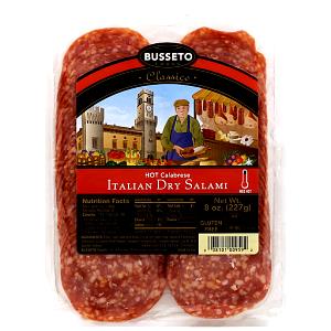 1 Oz Calabrese Dry Hot Sauasge -Citterio Deli