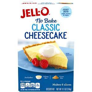 1 Oz Cheesecake (From Mix, No-Bake Type)