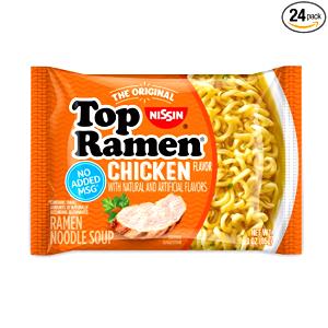 1 Oz Chicken Flavor Ramen Noodle Soup (Dry, Dehydrated)