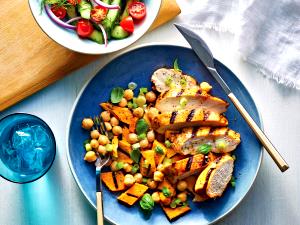 1 Oz Chicken or Turkey, Potatoes and Vegetables (Mixture)