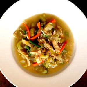 1 Oz Chicken Vegetable Soup (Low Sodium)