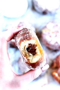 1 Oz Chocolate Cream Filled Doughnut