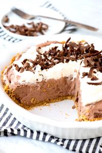 1 Oz Chocolate Pudding Pie with Chocolate Coating (Individual Size)