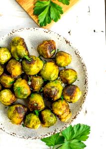 1 Oz Cooked Brussels Sprouts (from Frozen, Fat Not Added in Cooking)