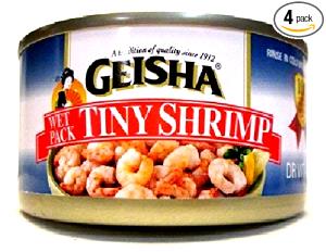 1 Oz Cooked Canned Shrimp