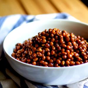 1 Oz Cooked Pigeon Peas (from Fresh, Fat Not Added in Cooking)