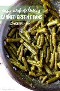 1 Oz Cooked String Beans (Canned)