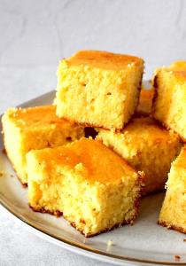 1 Oz Cornbread (with Egg Substitute, Home Recipe)