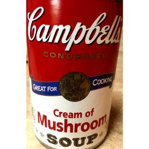 1 Oz Cream Of Mushroom Soup (with Equal Volume Milk, Canned)