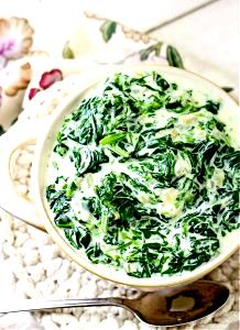 1 Oz Creamed Spinach (from Canned)