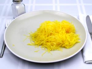 1 Oz Crookneck and Straightneck Summer Squash (with Salt, Drained, Cooked, Boiled)