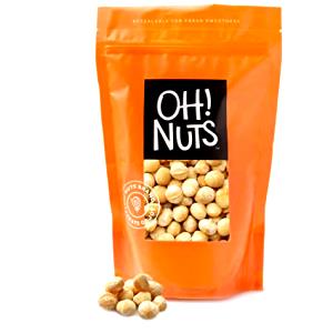 1 Oz Dry Roasted Macadamia Nuts (Without Salt Added)