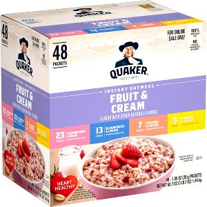 1 Oz, Dry, With Fruit, Yields Instant Oatmeal