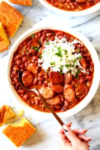 1 Oz Dry, Yield After Cooking Cooked Pinto, Calico or Red Beans (Fat Not Added in Cooking)