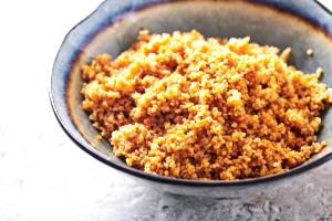 1 Oz, Dry, Yields Bulgur (Fat Not Added in Cooking)