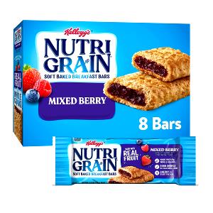 1 Oz Fat Free Cereal Crust Breakfast Bar with Fruit Filling