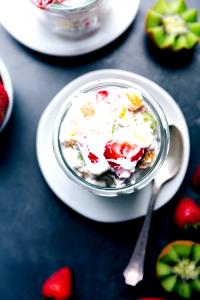 1 Oz Fruit Salad with Cream