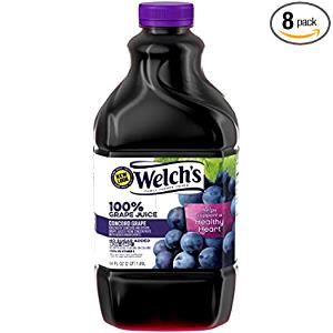 1 Oz Grape Juice (Without Added Vitamin C, Unsweetened, Canned or Bottled)