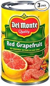 1 Oz Grapefruit and Orange Sections (Canned or Frozen)