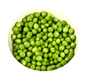 1 Oz Green Peas (Without Salt, Frozen, Drained, Cooked, Boiled)