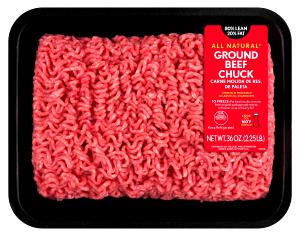 1 Oz Ground Beef (80% Lean / 20% Fat)