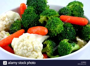 1 Oz Ham, Potatoes and Vegetables (Including Carrots, Broccoli, and/or Dark-Green Leafy, Mixture)