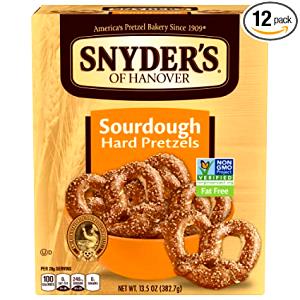 1 Oz Hard Salted Pretzels