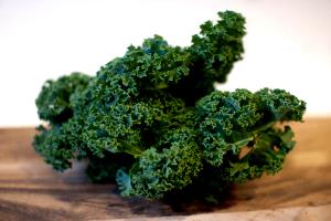 1 Oz Kale (Without Salt, Frozen, Drained, Cooked, Boiled)