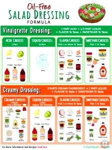 1 Oz Low Calorie Oil Free Salad Dressing