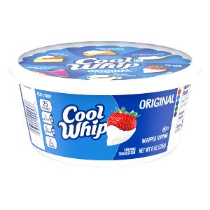 1 Oz Lowfat Frozen Whipped Topping