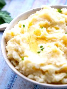 1 Oz Mashed Potato made with Milk, Fat and Cheese (from Fresh)