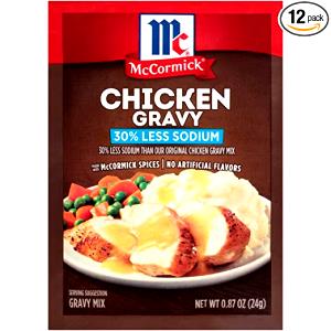 1 Oz Meat or Poultry Gravy (Low Sodium)