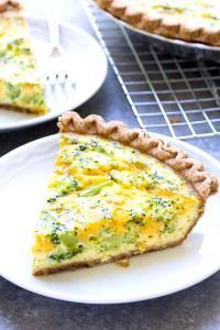 1 Oz Meatless Cheese Quiche