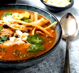 1 Oz Mexican Style Tortilla Soup Sopa De Tortilla