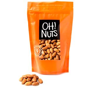 1 Oz Oil Roasted Almonds (Without Salt Added)