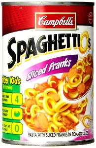 1 Oz Pasta with Sliced Franks In Tomato Sauce Entree (Canned)