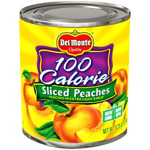 1 Oz Peaches (Solids and Liquids, Extra Light Syrup, Canned)