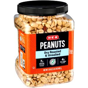 1 Oz Peanuts, Dry Roasted, Unsalted