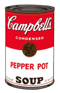 1 Oz Pepperpot Soup (with Equal Volume Water, Canned)