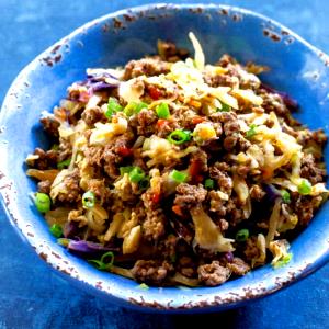 1 Oz Pork Egg Roll in A Bowl