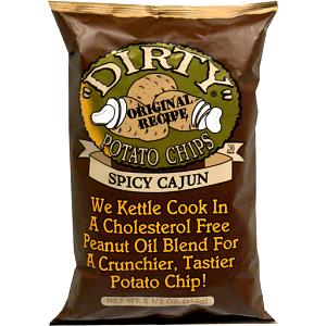 1 Oz Potato Chips, Cajun, Nonfat