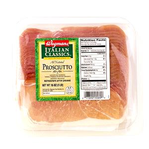 1 Oz Proscuitto - Wegmans Italian Classics Riservera Deli